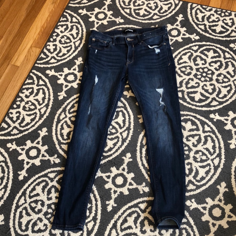 EXPRESS mid rise jean legging